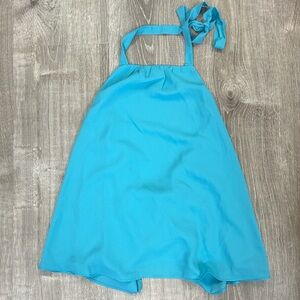 NWT Three Eighty Two Light Blue Halter Top